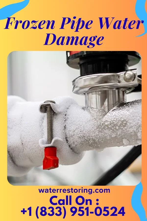 Frozen Pipe Water Damage in Alvo, NE